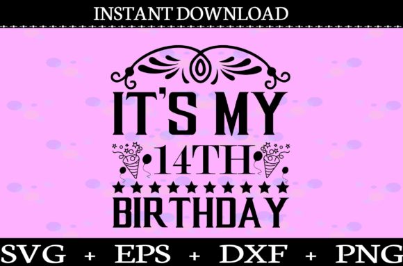 14th Birthday SVG Design Review