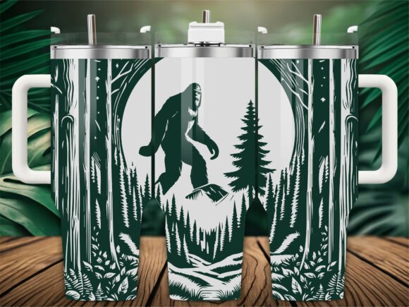 Bigfoot Mountain 40oz Tumbler Embroidery Review