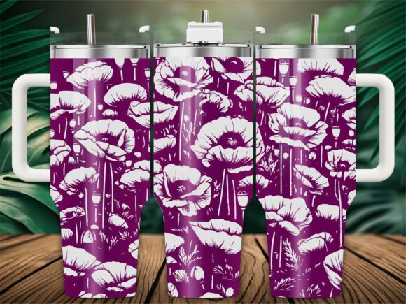 Botanical Poppy Wrap