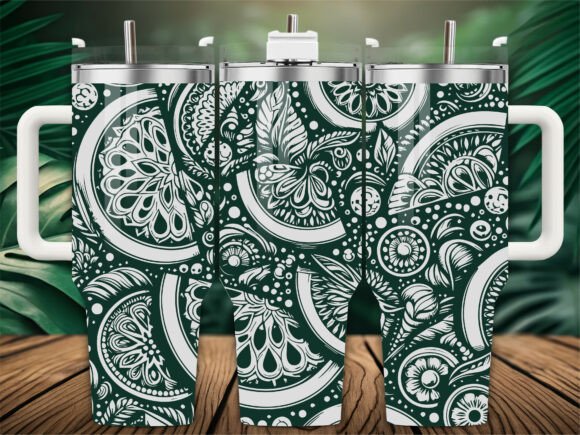Citrus Fruit Mandala
