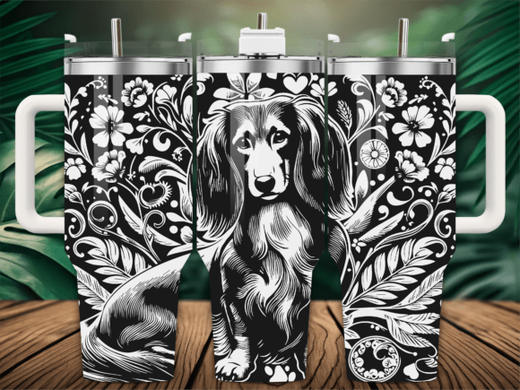 Floral Dachshund Dog Embroidery Review