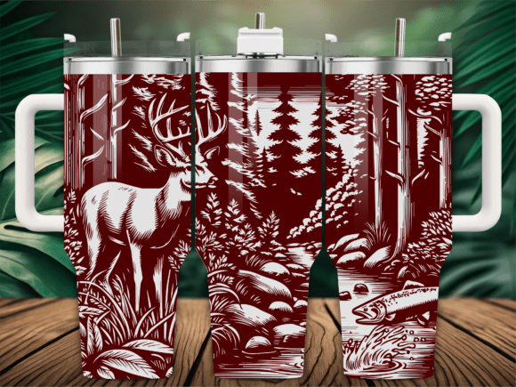 Forest Fishing Hunting Embroidery Design Review