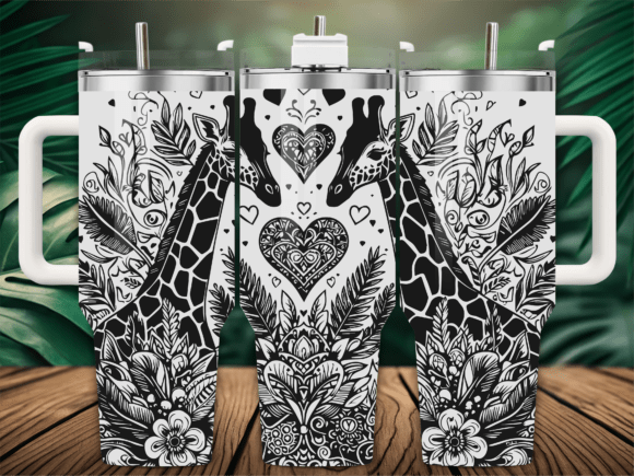 Giraffe Couple Heart Embroidery Design Review