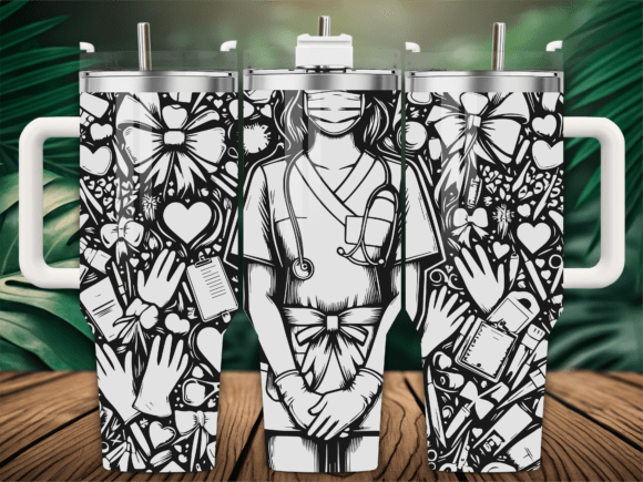 Medical Nurse Bow Heart Tumbler Review