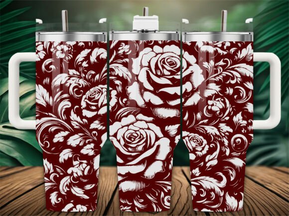Red Damask Rose