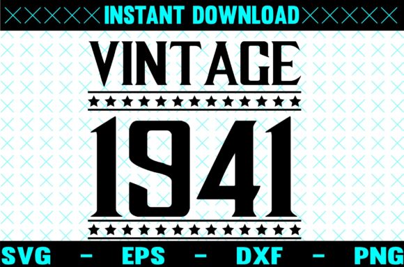 VINTAGE 1941 SVG Design Review