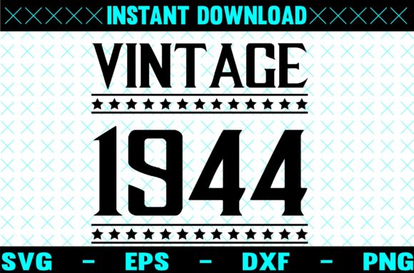 VINTAGE 1944 SVG DESIGN Review