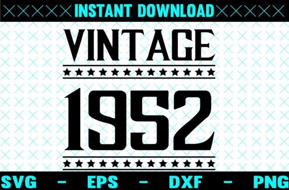 VINTAGE 1952 SVG Design Review